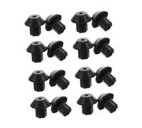 Angoily 48 Pieds en Caoutchouc pour Grille de Brûleur Compatible Wb2k101, Patins de Remplacement en Caoutchouc Solide, Accessoire pour Cuisinière à Gaz, Kit de 48 Pièces, Protection