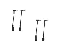 Angoily 4pièces Câble Adaptateur Alimentation Femelle à avec Broche Compatible De Utilisation Pratique Et