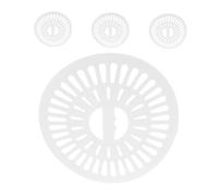 Angoily 4pièces Couvercle De Presse Pour Laveuse Bouchon Pour Laveuse Couvercle De Sécurité Pour Sèche-linge Accessoires Pour Machine à Laver