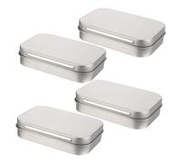 Angoily 4pièces Lot De Boîtes De Rangement Couvercle Pour Clés Usb Et Cigarettes