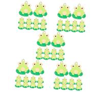 Angoily 5 Ensembles Bijoux De Grenouille De Couronne Pour Charmes De Grenouille Charmes De Collier Mignon Breloques Bracelet Grenouille Charme De Grenouille Alliage De Zinc 10 Pièces * 5