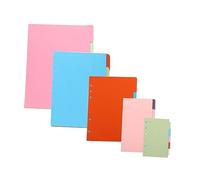 Angoily 5 Ensembles Punched Loose Leaf Papers Index Sheets Student Stationery For Home And School