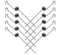 Angoily 5 Paires Accessoires Ressorts Torsion pour Semoir Manuel à Main pour Plantation Précise de Maïs Légumes et Soja Kit Réparation Semoir Agricole Robuste