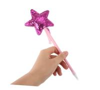 Angoily 5 pièces Glitter Star Gel Pens Smooth Ballpoint Ink Creative Sparkly Star Design For Fun Cartoon Stationery For Students School Office Gifts