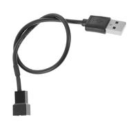 Angoily 5 Pièces Ligne De Conversion Adaptateur Câble USB À 3Pin Cordon Adaptateur USB Cuivre 3Pin Câble d'alimentation Adaptateur Câble Adaptateur Câble Ordinateur
