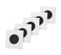 Angoily 5 Pièces Plaque Murale avec Passage de Câble Cache Prise Type avec Joint Caoutchouc Protection Anti-poussière pour Prises Électriques Compatible Standard Panneau Mural pour Maison