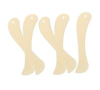 Angoily 5 pièces Plioir Plastique Os Outil Pliage Papier Coupe Artisanale pour Scrapbooking et Origami Portable Facile à Transporter