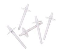 Angoily 5 pièces Porte Bobine Plastique Compact pour Machine à Coudre Accessoires de Rechange Lisses Compatibles Singer Brother et Ateliers de Couture
