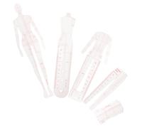 Angoily 5 Pièces Règle Acrylique pour Couture Gabarit Patchwork Outil de Découpe pour Quilting DIY et Modélisme Textile