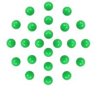 Angoily 50 Boules de Loterie Sphériques Ouvrables 3 CM Vertes en PVC Résistant Boules de Jeu Colorées pour Tirages au Sort Fêtes et Activités de Divertissement