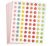 Angoily 50 feuilles Autocollants Récompense Fleurs pour Enseignants et Garçon Fille École Maternelle Stickers Décoratifs Multifonction Petits Formats pour Récompenses Scolaires