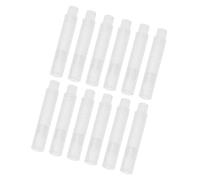 Angoily 50 pcs Supports de Craie en Plastique Transparent - Clips Antidérapants pour Craies, Protègent les Mains, Convient aux Enseignants et Enfants, Accessoires Pratiques pour École et Bureau