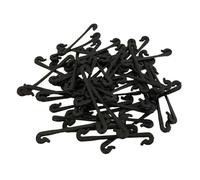 Angoily 50 pièces Attaches Jardin pour Plantes Grimpantes Clips de Fixation Plastique Souple pour Vigne et Tuteur Maintien Sécurisé des Tiges pour Serre et Culture Extérieur