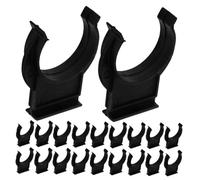 Angoily 50 pièces Clips Plinthe Cuisine Plastique Haute Densité Clip Fixation Plinthes Angle pour Meubles et Cuisines Support Stable et Compatible pour Meuble