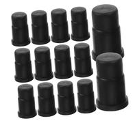 Angoily 50 Pièces Inserts de roulettes Capuchons de Support pour Remplacements Pratiques pour roulettes de Chaises Accessoires Universels