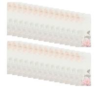 Angoily 50 Pièces Lotus Floral Vintage Envelopes Set Delicate Blank Invitation Envelopes For Wedding Birthday Party Letter Writing Card Storage And Cash Portable Chinese Style Stationery