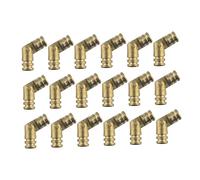 Angoily 50pièces Charnière à Ressort Cylindrique Cuivre Charnière Automatique Pour Boîtes Et Boîtiers Jaune