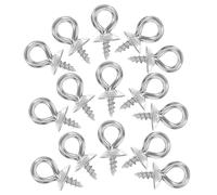 Angoily 50pièces Lot De Vis à Œil Inoxydable Pour Création Bijoux Crochet Petit Œillet Pour Pendentifs Bracelets Et Boucles Oreilles Diy