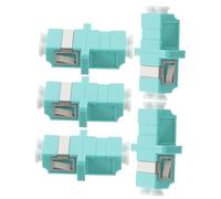 Angoily 5pièces Coupleurs Fibre Optique LC pour Connexions Réseau Adaptateurs De Câbles Fibre avec Bride Adaptation