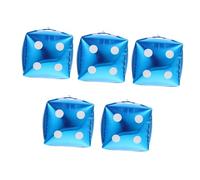 Angoily 5pièces Lot De Ballons Aluminium Forme De Dés Décoratifs Pour Fêtes De Et Anniversaires