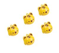 Angoily 5pièces Pendentifs Cloches Lot De Breloques Pour Bijoux Et Colliers Accessoires De Fabrication De Bijoux