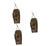 Angoily 5pièces Pochette De Ceinture Universelle pour Radio Bidirectionnelle Étui Ajustable Nylon pour Camping Accessoires De Téléphone Pratique pour Agents De Police Et Activités De