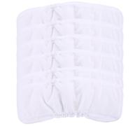 Angoily 6 Inserts Doublures pour Lange de Change pour Couches Lavables en Fibre de Bambou Blanc Réutilisables et Respirants Lot de 6 pour Bébé