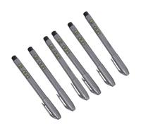 Angoily 6 Pièces Chinese Brush Pen Set For Calligraphy Beginners And Experts Soft Tip Fountain Pens With Ink For Traditional Chinese Writing And Art Includes Large Medium Small Tips