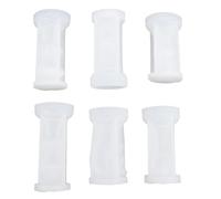 Angoily 6 pièces Moule Silicone Forme Échecs pour Bougies DIY Aromathérapie Résistant Usure et Cassure Moule Artisanat Décoration Maison