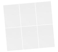 Angoily 6 Pièces Plaques Vierges en Aluminium pour Transfert à Chaud pour Cadre Photo Panneau Neutre pour Sublimation