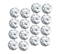 Angoily 60 Pièces Boutons Cristal pour Capitonnage Sofa Décorations Murales et Têtes de Lit Boutons Strass à Coudre Réutilisables pour Projets DIY Élégants