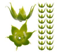 Angoily 60 Pièces de Supports pour Bouquets de Roses en Plastique Vert Supports Stables pour Compositions de Fleurs DIY Accessoires Polyvalents pour Décoration Maison Mariage et Fêtes