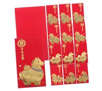 Angoily 60 Pièces Envelopes Horse Design Traditional Chinese Hong Bao For Spring Festival Weddings And Lunar Year Celebrations