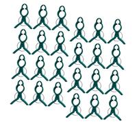 Angoily 60 Pinces à Plantes de Jardin Grandes Tailles Vertes Clips de Support en Plastique pour Orchidées Tomates et Plantes Grimpantes Fournitures de Jardinage Réutilisables pour