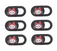 Angoily 6pièces Cache Coulissant pour Appareil Photo Protection De Confidentialité Anti-Regards Compatible avec Ordinateurs Portables Et Ordinateurs De Bureau