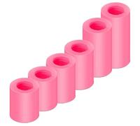 Angoily 6pièces Moules Silicone Échecs Flexibles Réutilisables pour Résine Epoxy Moulage Artisanal Décor et Jeu