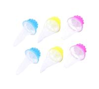 Angoily 6pièces Sac Filtrant Anti-cheveux pour Lave-linge Sachet de Nettoyage Filet pour Linge Sac de Lavage pour Cheveux et Poils Animaux
