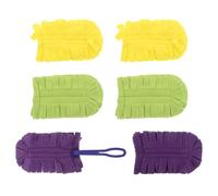 Angoily 7pièces Recharge Plumeau Réutilisable Microfibre Chiffon Lavable pour Nettoyage Sec et Humide Dépoussiérant pour Sols Durs Fenêtres et Ventilateurs de Plafond