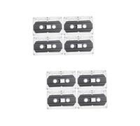 Angoily 8 Pcs Cassette Audio Vierge Cassettes Vierges Enregistrables Cassette Vierge De 30 Minutes pour L'Enregistrement De Cassettes Vierges pour L'Enregistrement De Cassettes Audio