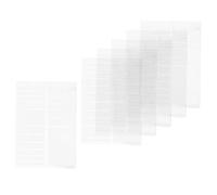 Angoily 8 pièces Ajusteur de Bague Invisible Acrylique Coussinets Antidérapants Flexibles pour Réglage Précis Kit Entretoises pour Bagues Lâches Hommes et Femmes Accessoires Sécurisés