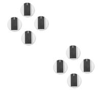 Angoily 8 Pièces bouton de l'interrupteur - Thermostat de cuisinière accessoires de brûleur table de cuisson universelle brûleur de table de cuisson gaz bouton du brûleur de poêle