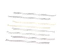 Angoily 8 Pièces Cils pour Jouets Cils de Poupée Faux Cils de Poupée Cils Décoratifs pour Lot pour Accessoires à Fabriquer Soi-même pour Faux