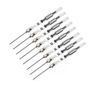 Angoily 8 Pièces Dispositif Dabsorption Dencre pour Stylo Plume Assistant de Remplissage Facile Interface Amovible pour Nettoyage Compatible avec Stylos Plume et Finition Argentée