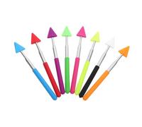 Angoily 8 pièces Lot de Pointeurs Télescopiques pour Enseignant Bâtons de Lecture Extensibles Inoxydable et Accessoire Pratique pour Salle de Classe et Tableau