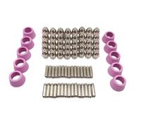 Angoily 80 pièces Kit Consommables pour Coupeur Plasma Embouts et Résistants Chaleur pour Torche de Découpe Plasma