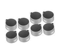Angoily 8pièces Boutons De Contrôle De Cuisinière à Alliage De Zinc Lot De Réglables à Remplacement Pour Cuisinières Et Fours Installation Rapide Et Facile