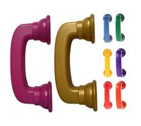 Angoily 8pièces Jouets Éducatifs Plastique Téléphones à Chuchotement Pour Garçon Fille Amélioration Prononciation Et Reconnaissance Des Couleurs De Téléphones Rouge Jaune Vert