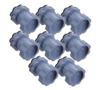 Angoily 8pièces Lot De Patins Anti-vibrations Pour Lave-linge Réglables Hauteur Antidérapants Anti-bruit Antichoc