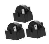 Angoily 9 Pièces Démarreur De Réfrigérateur Ptc Frigo à Boissons Réfrigérateur à Boissons Relais De Démarrage Et Kit De Surcharge Mini-frigo Abdos Compresseur Protecteur