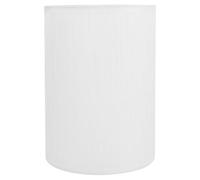 Angoily Abat-jour Cylindrique Vintage pour Lampe E27/e14 en Pvc Blanc, Lumière Douce, Design Rustique Simple pour Entrée et Loft, Remplacement de Couvercle de Lampe